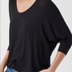 Drapey Lux 3/4 Sleeve Tee